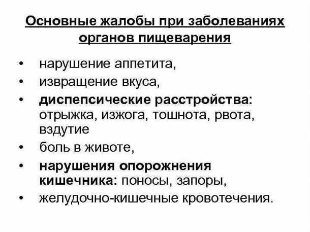 Основные функции пищеварительной системы