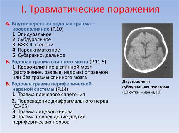 Нарушения двигательных функций