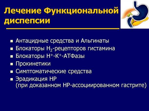 Причины диспепсии желудка