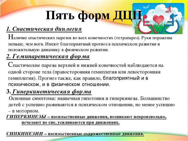 Симптомы и проявления атипичного течения нарушения функций двигательной системы у детей