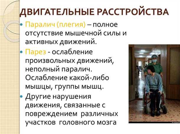Двигательные расстройства при неврологических заболеваниях: диагностика и терапия.
