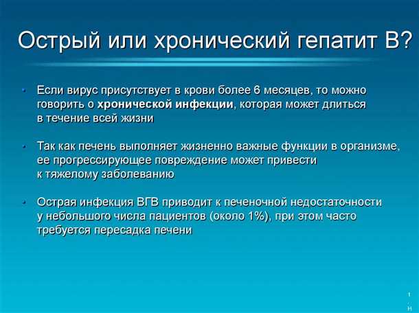 Симптомы гепатита острого