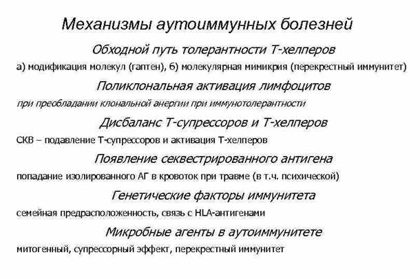 Механизмы развития и связи аутоиммунных проявлений у пациентов с эпилепсией