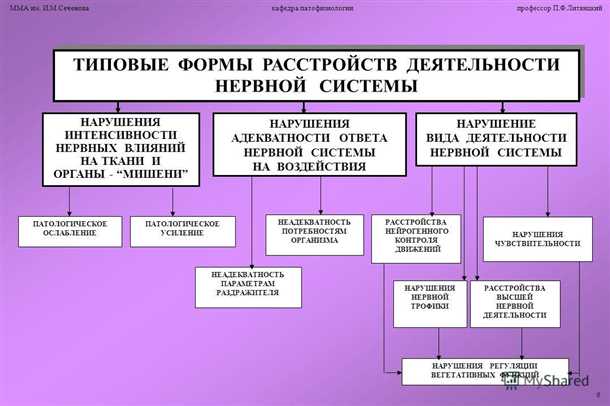 Влияние электролитных нарушений на нервную систему