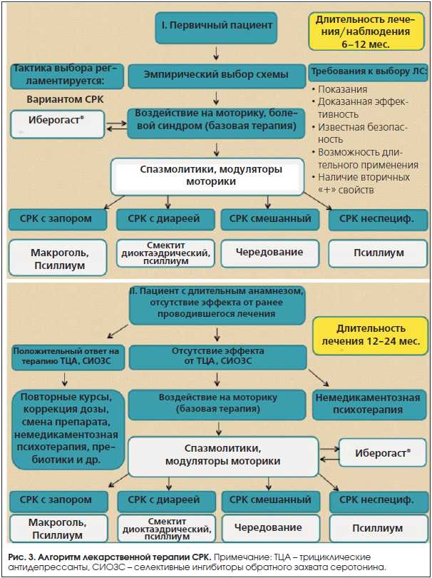 Конвульсивные состояния и синдром раздраженной кишки: клинические особенности и подходы к терапии.