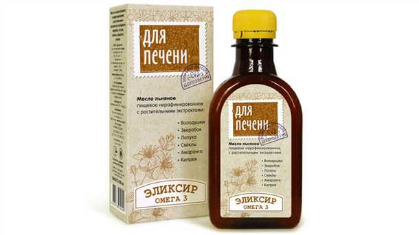 Состав льняного масла