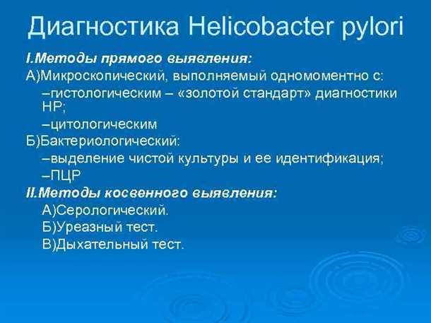 Методы медикаментозной диагностики
