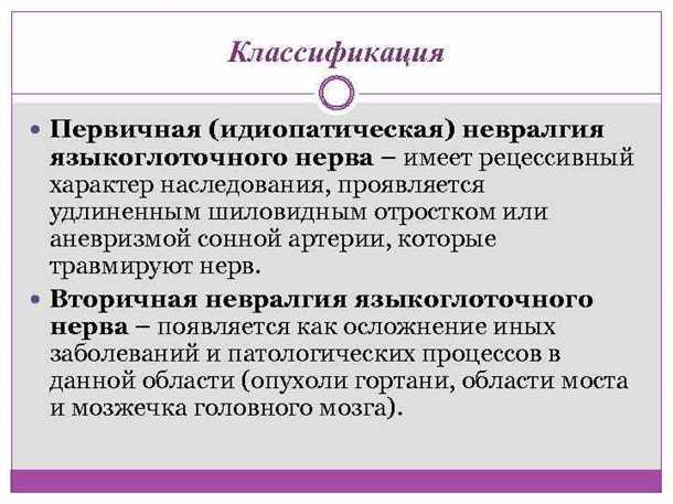 Невралгия язычкового нерва: особенности диагностики и лечения.