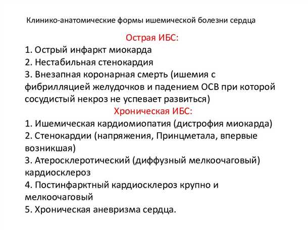 Влияние нейрогенных механизмов на развитие инфаркта миокарда