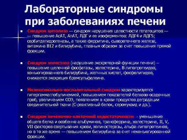 Взаимосвязь между функцией печени и состоянием нервной системы у детей