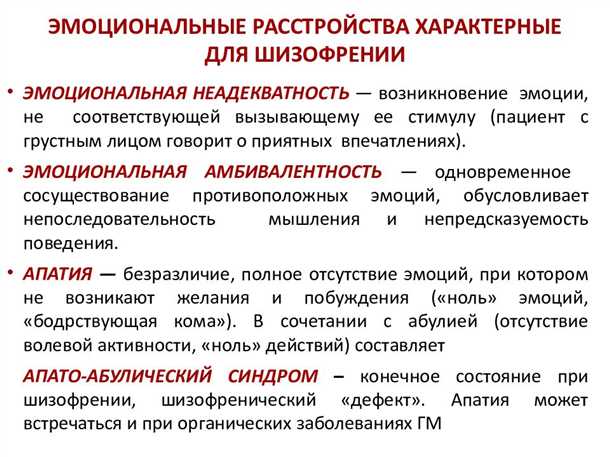 Биологические процессы, влияющие на эмоциональные расстройства