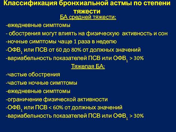 Механизмы воздействия неврологических факторов на развитие и прогрессирование астмы у детей