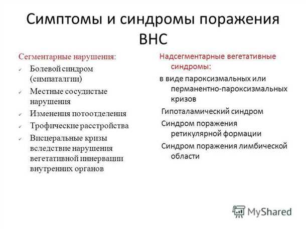 Симптомы неисправности автономной нервной системы: как распознать их и принять меры