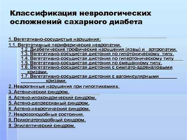 Неврологические проявления сахарного диабета - патологии, симптомы и последствия Неврологические проявления при сахарном диабете.