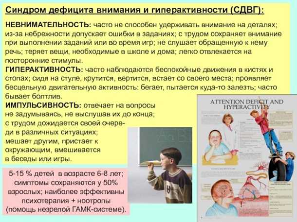Гиперактивность и импульсивность: особенности поведения