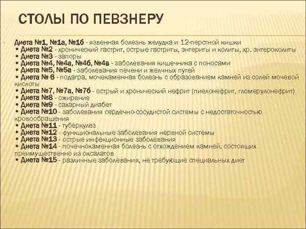 2. Какие преимущества имеют столы по Певзнеру?