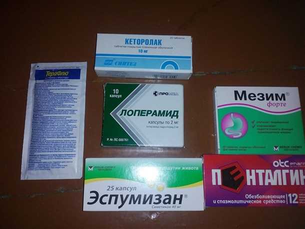Применение таблеток от боли в животе: