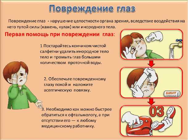Травма глаза: виды, причины и последствия