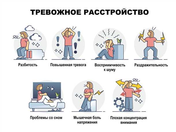 Последствия проблем с тревогой для организма и психики