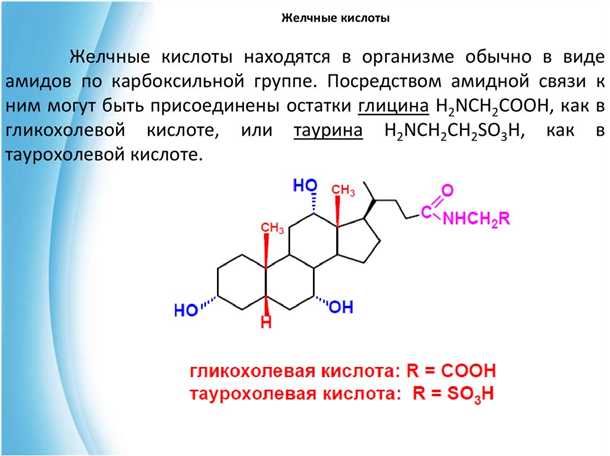 Выделение желчных кислот